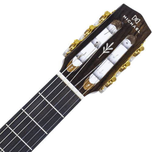 Roseta Madrepérola e Filetes Mahogany