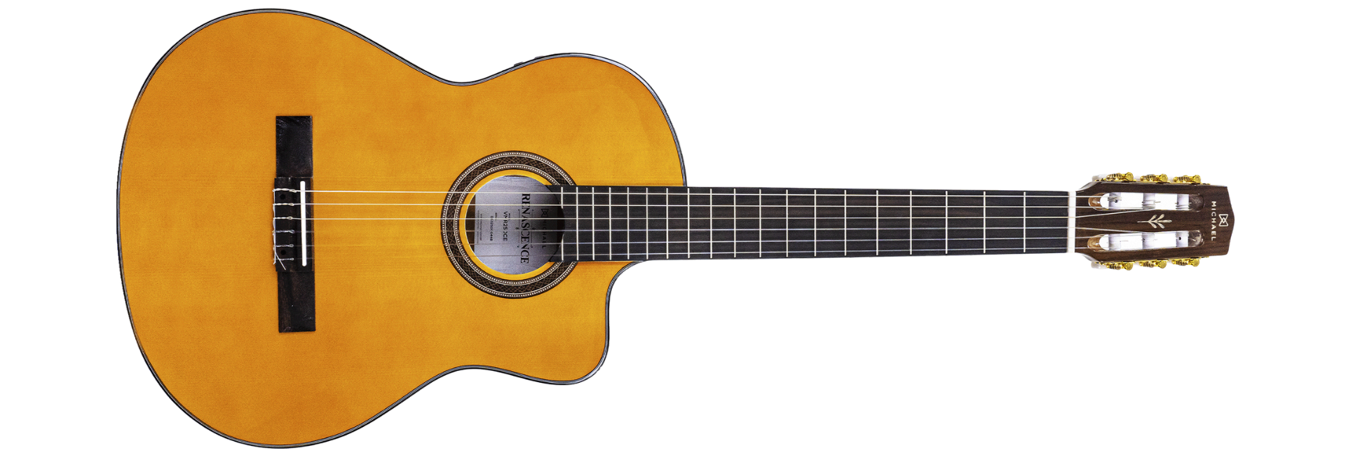 Violão Eletroacústico Michael Renascence VMR250CE Cutaway Nylon