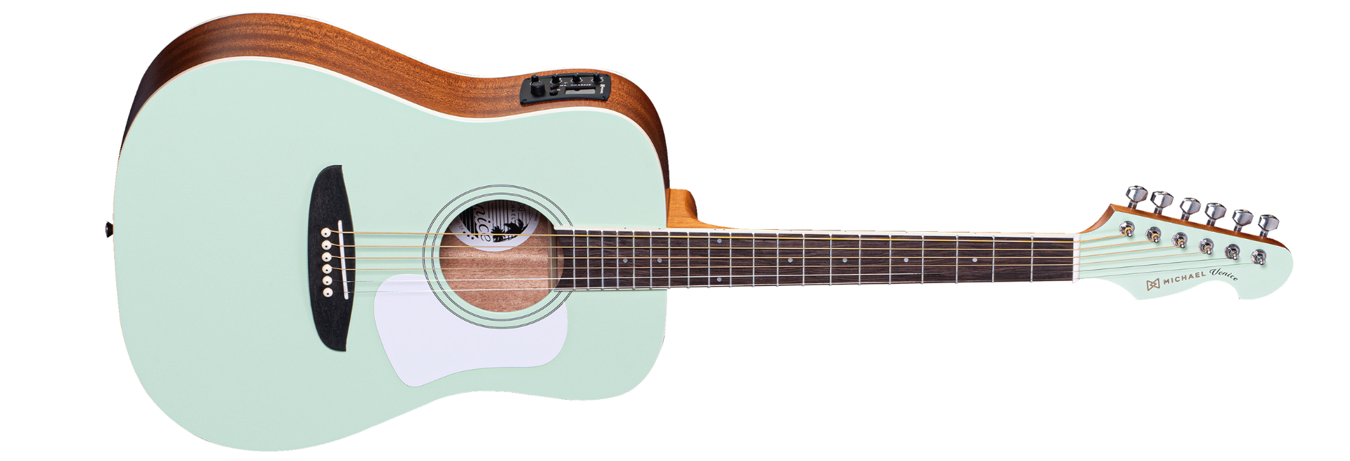Violão Eletroacústico Michael Venice VMV570 GS Surf Green
