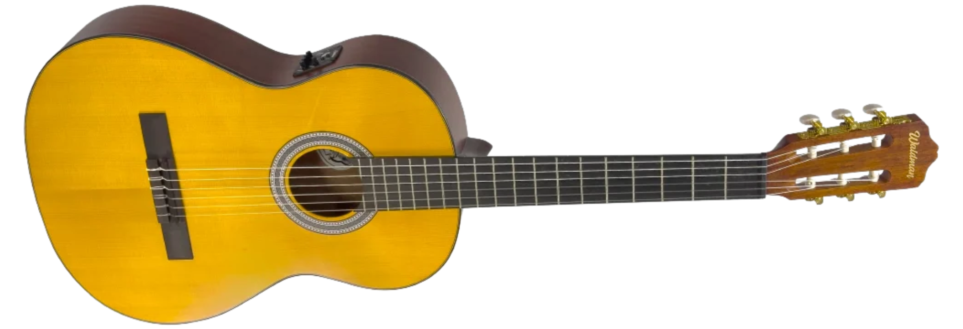 Violão Eletroacústico Nylon Waldman CLEX1000 Yellow Satin