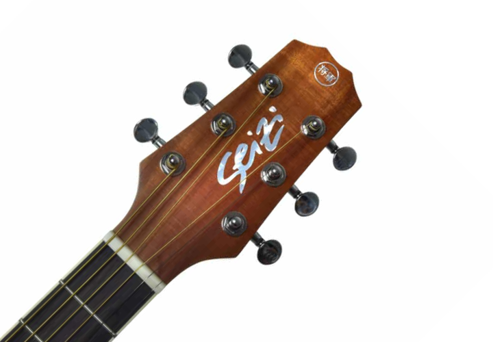 Tampo Koa Laminado com Friso Abalone