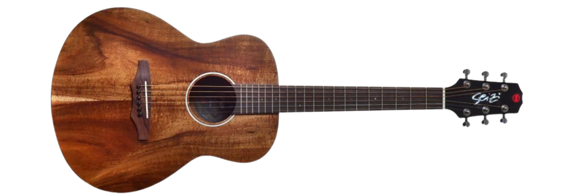 Violão Eletroacústico Seizi Supreme Mini Ryu Koa Satin