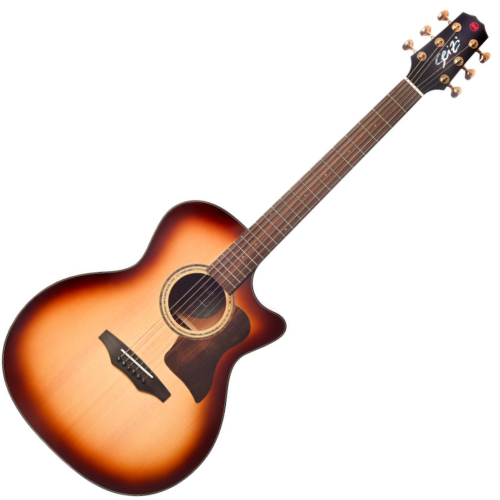 Tampo Spruce Sólido Honeyburst Gold Satin