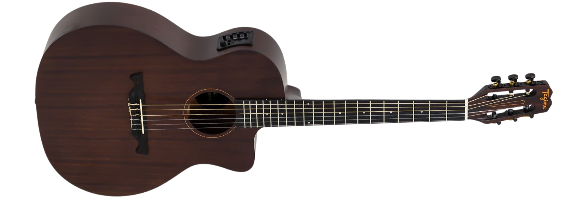Violão Eletroacústico Tagima Vegas Gran Reserva DKMOP Dark Mahogany Open Pore