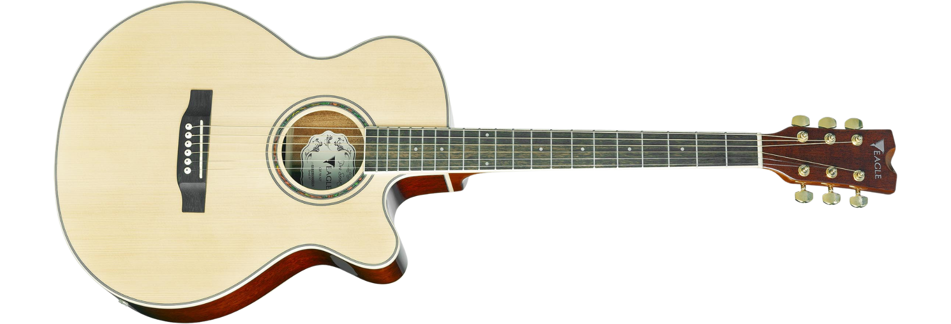 Violão Folk Eletroacústico Eagle CH70 NT Natural