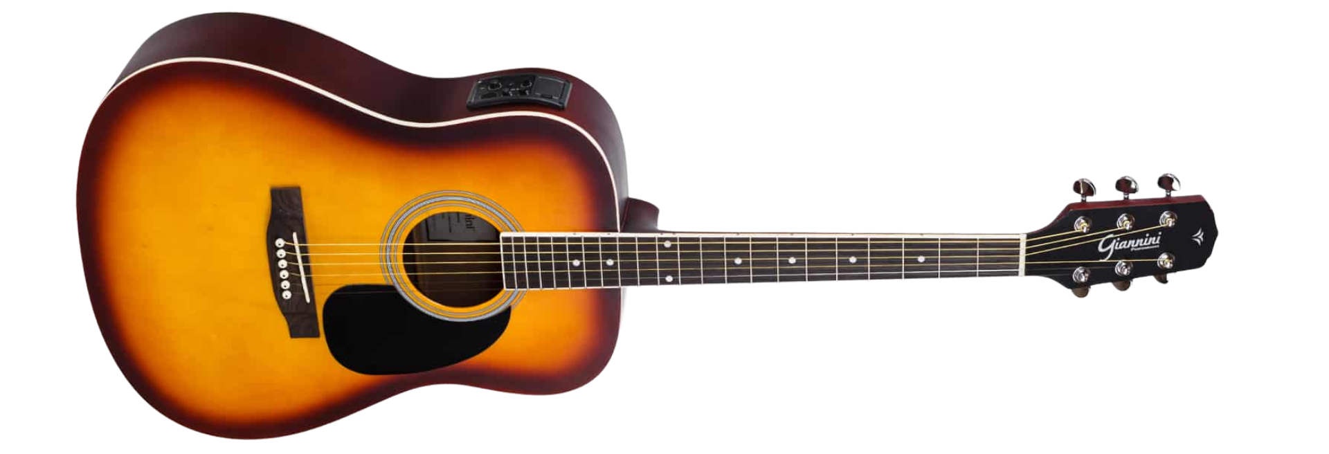 Violão Giannini Performance GD-1 EQ Tobacco Sunburst TS