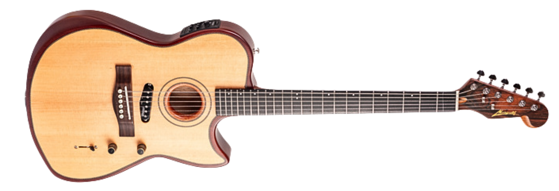 Violão Guitarra Marquês VG-230NSEQ Natural Fosco