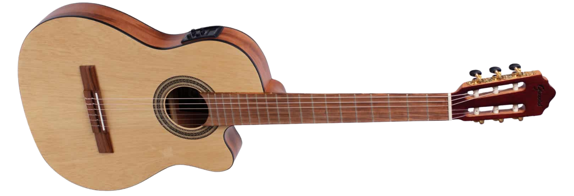 Violão Náilon Eletroacústico Giannini Brasil NFL Goal CEQ Natural Satin