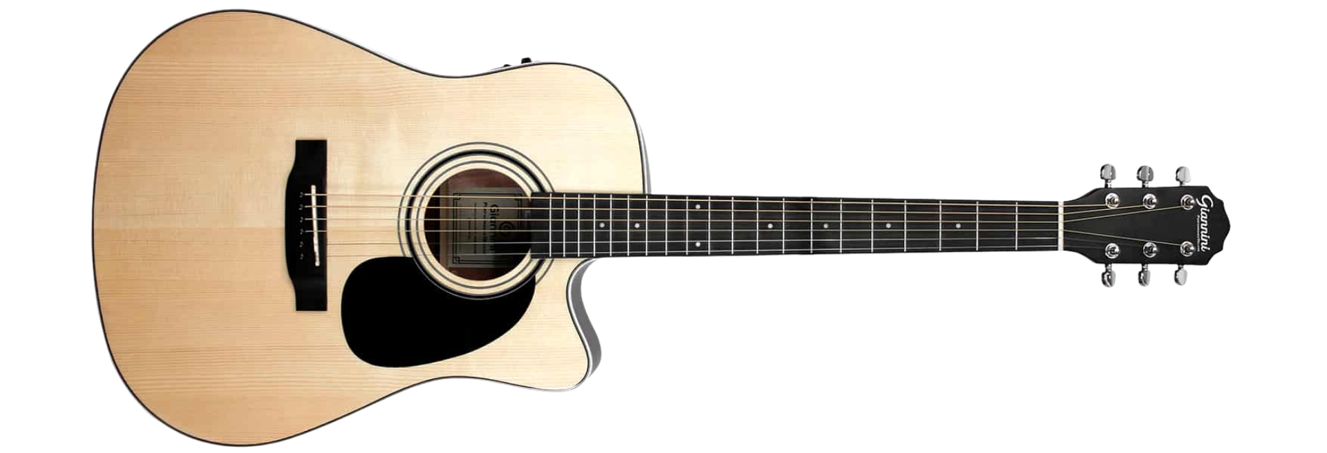 Violão Náilon Eletroacústico Giannini Performance Deluxe DRC DLX CEQ Natural Glossy