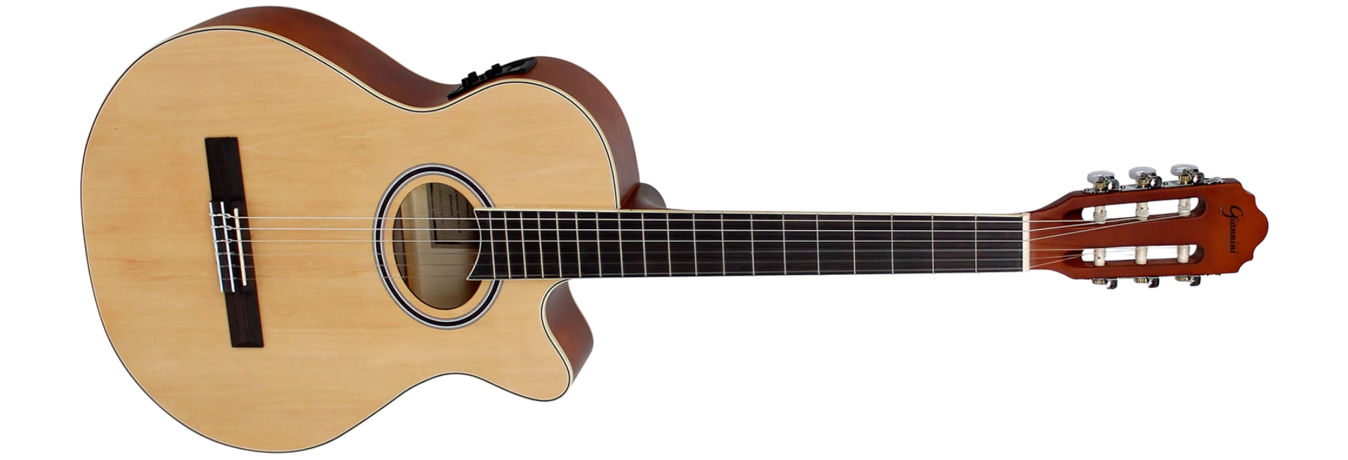 Violão Náilon Eletroacústico Giannini Performance GNF-1D CEQ Natural Satin
