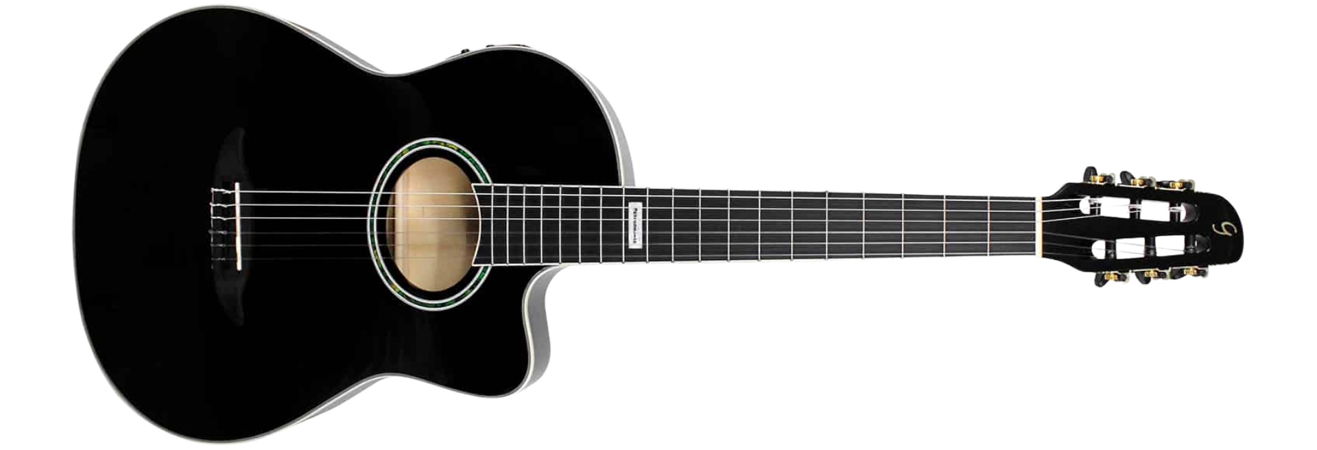 Violão Eletroacústico Náilon Giannini Performance GNF-3 CEQ BK Black