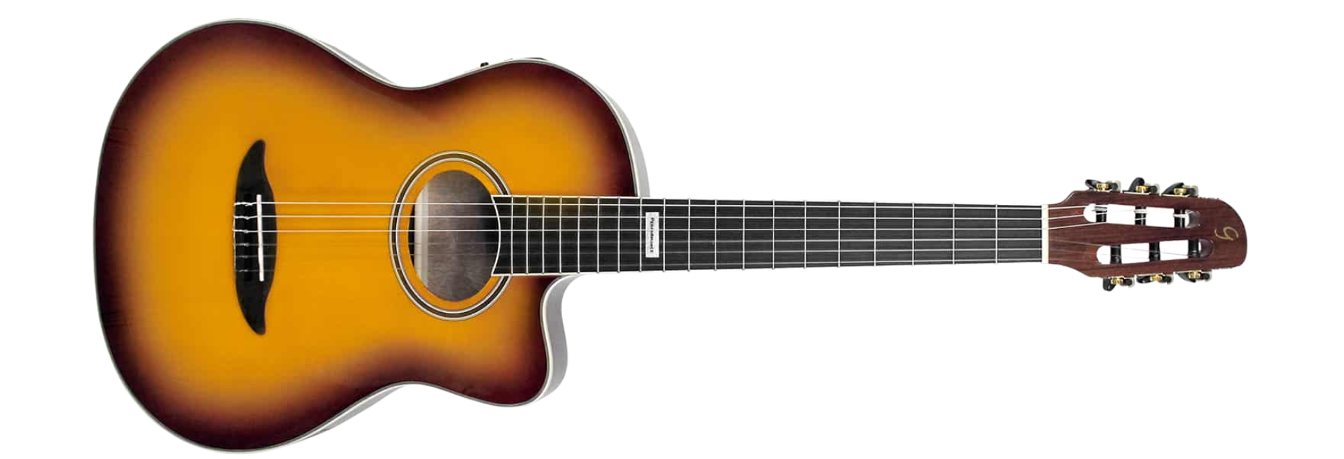 Violão Eletroacústico Náilon Giannini Performance GNF-3 CEQ TS Tobacco Sunburst