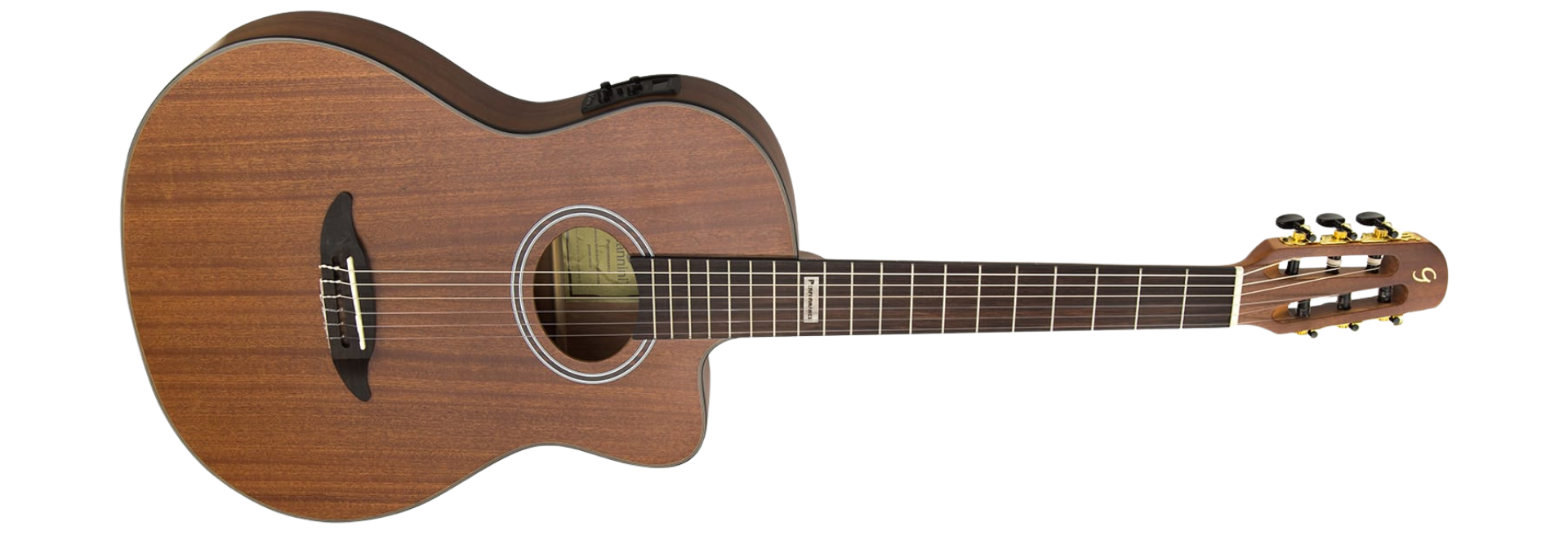 Violão Eletroacústico Náilon Giannini Performance GNF-3 CEQ WS Walnut Satin
