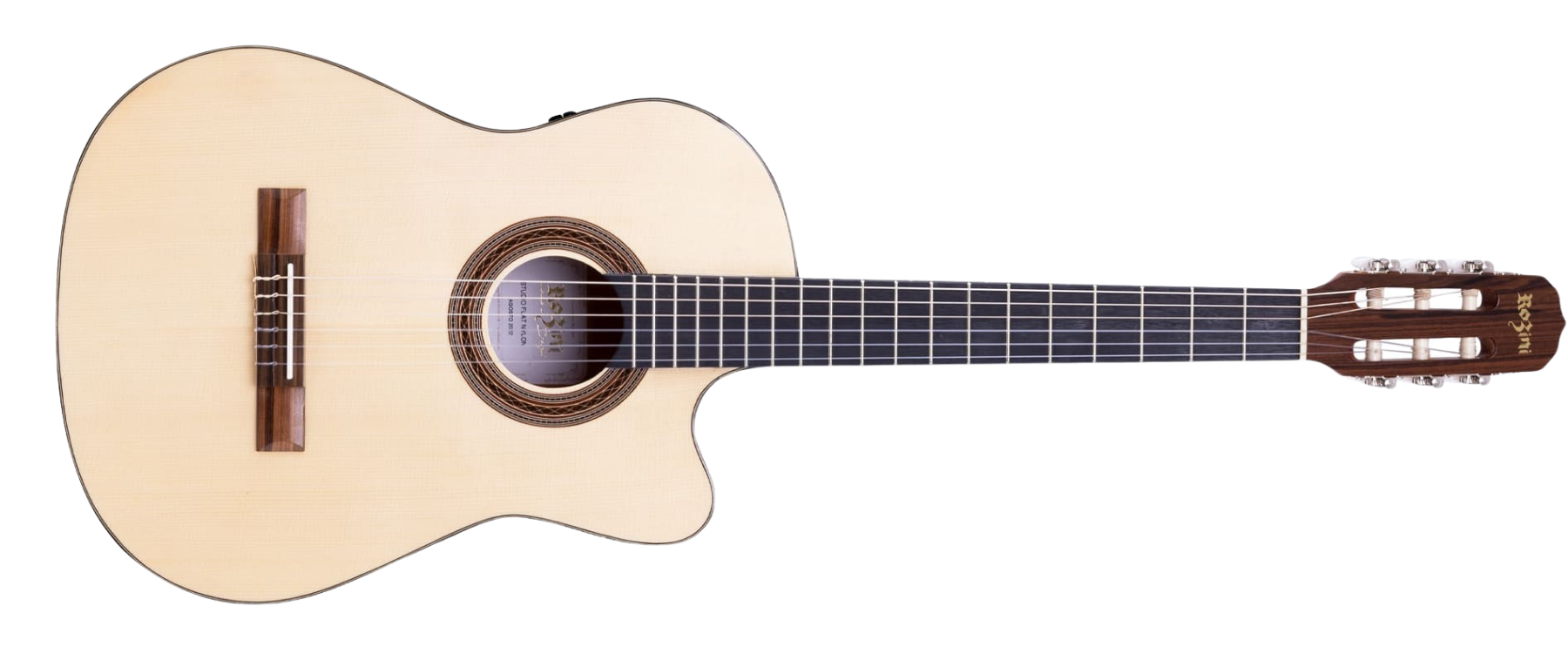 Violão Náilon Eletroacústico Giannini Performance Plus GNY Plus CEQ NG Natural Glossy