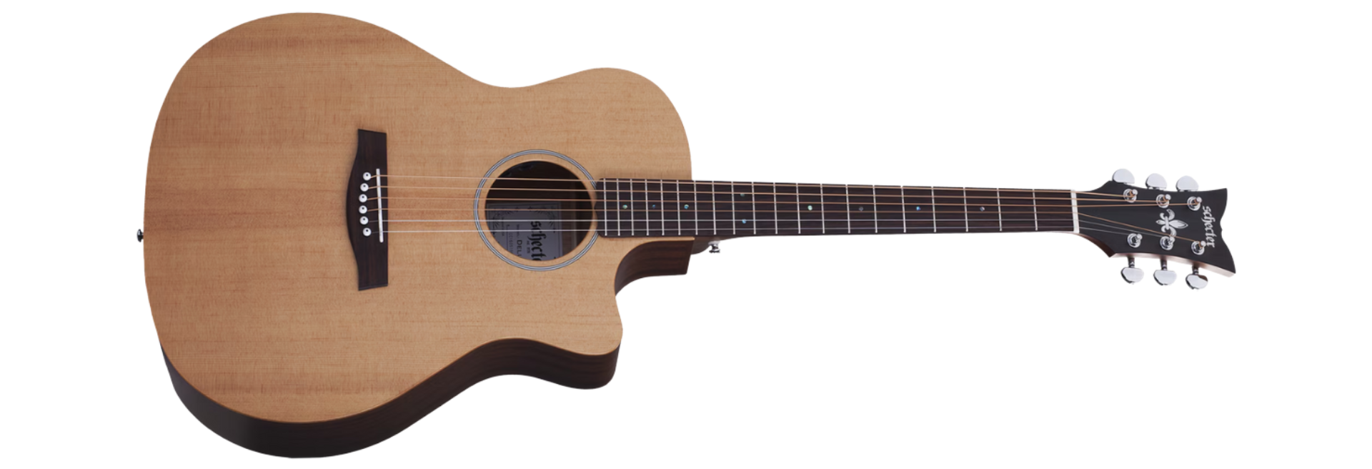 Violão Schecter Deluxe Acoustic Natural Satin