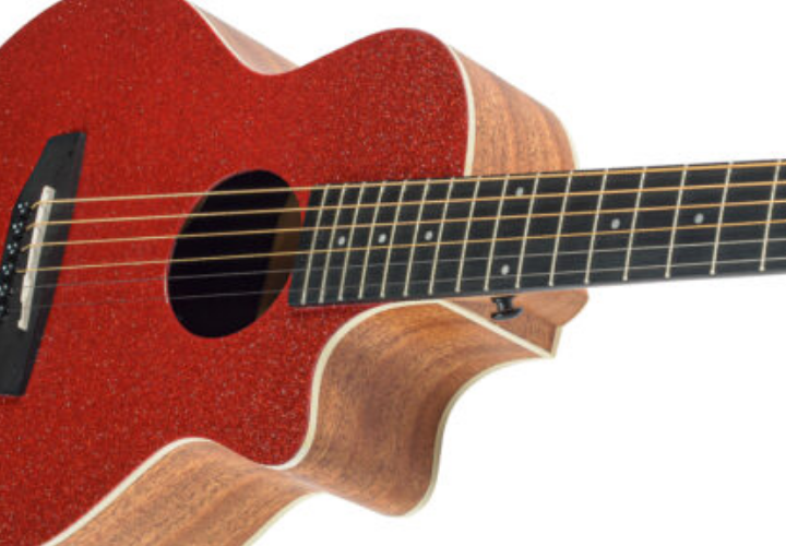 Tampo Spruce Laminado Lava Red Sparkle