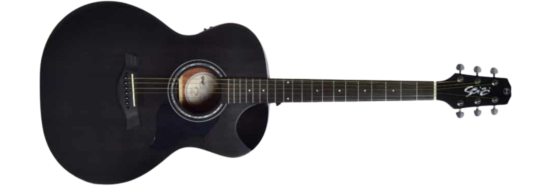 Violão Seizi Nagoya Open Pore Black com Bag