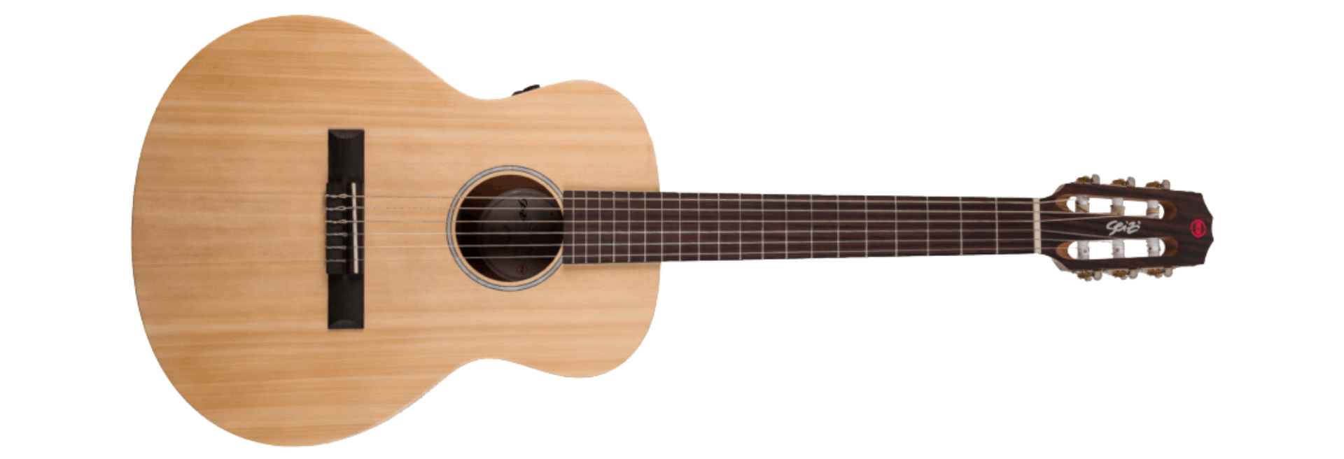 Violão Seizi Originals Mini Ryu Nylon Mirai Spruce Natural