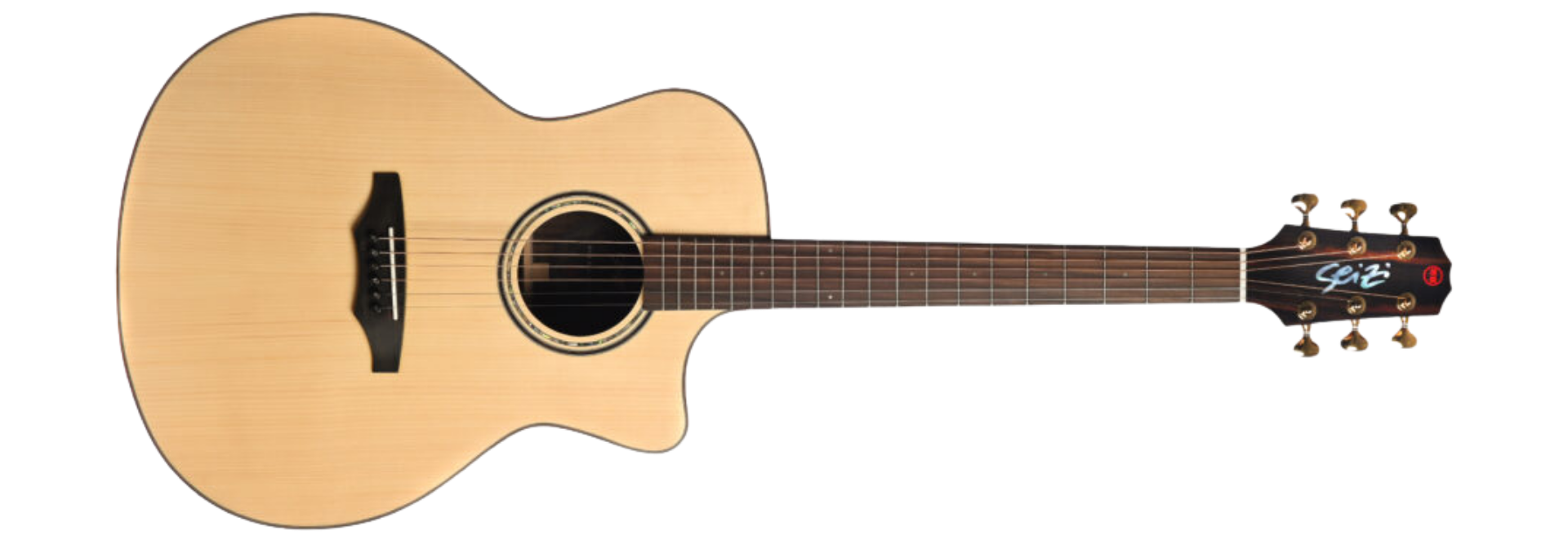 Violão Seizi Supreme All Solid Ryu Cutaway Spruce Natural