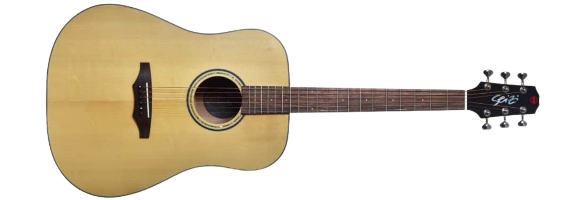 Violão Seizi Supreme Kaiju Spruce Natural Satin
