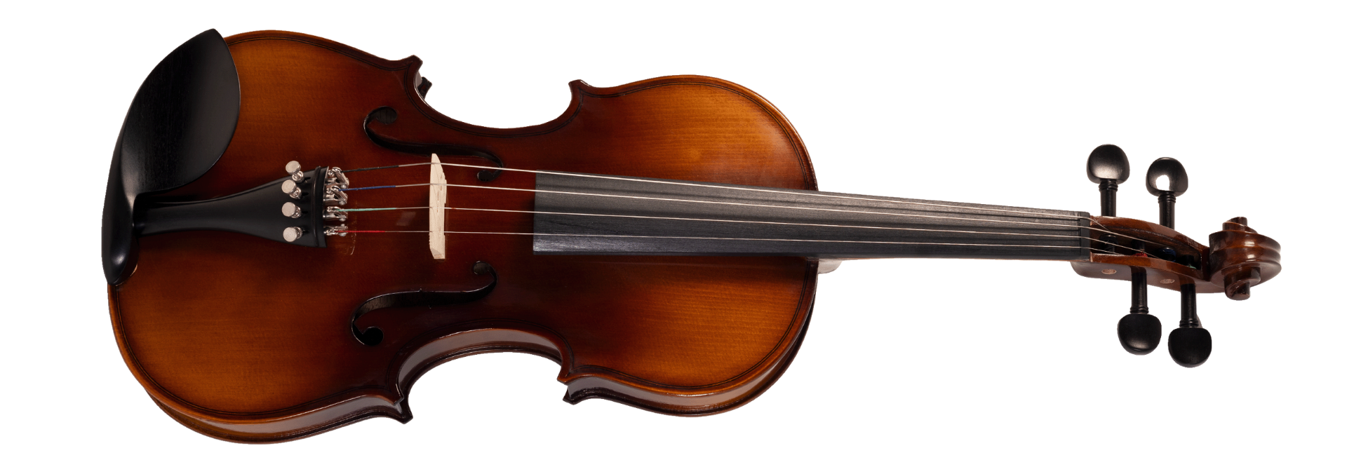 Violino de Arco Michael VNM140 4/4 Ébano com Tampo Spruce