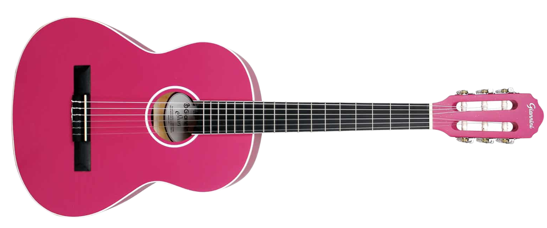 Violão Acústico Náilon Giannini Start N6 PKS Pink Satin