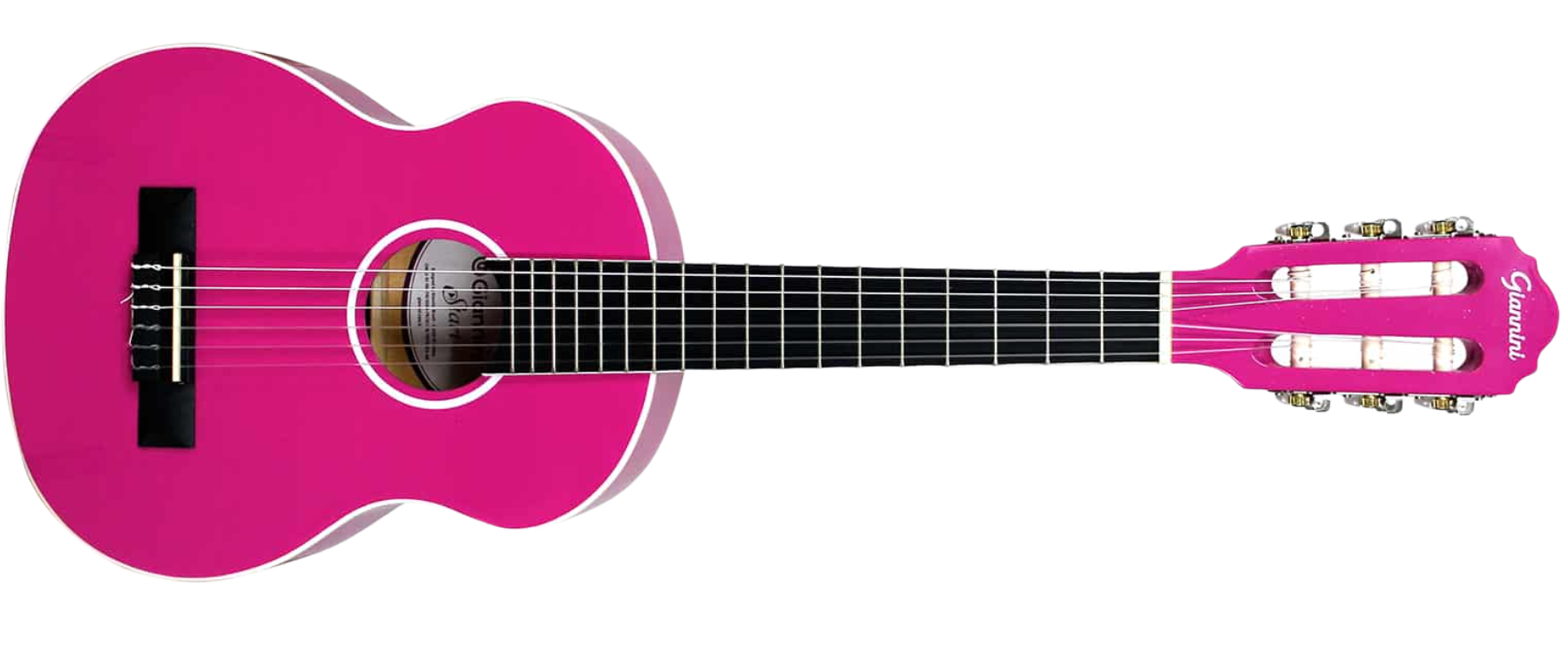 Violão Acústico Náilon Giannini Start NR PKG Pink Glossy