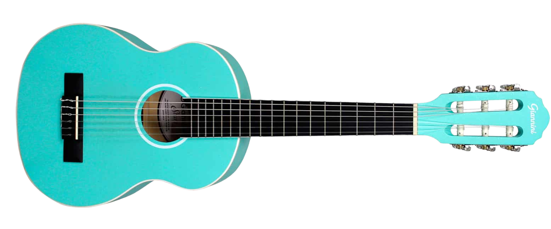 Violão Acústico Náilon Giannini Start NR TBS Turquoise Blue Satin