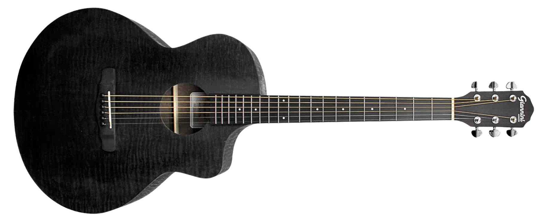 Violão Aço Eletroacústico Giannini Acoustik GJH CEQ SBK Satin Black