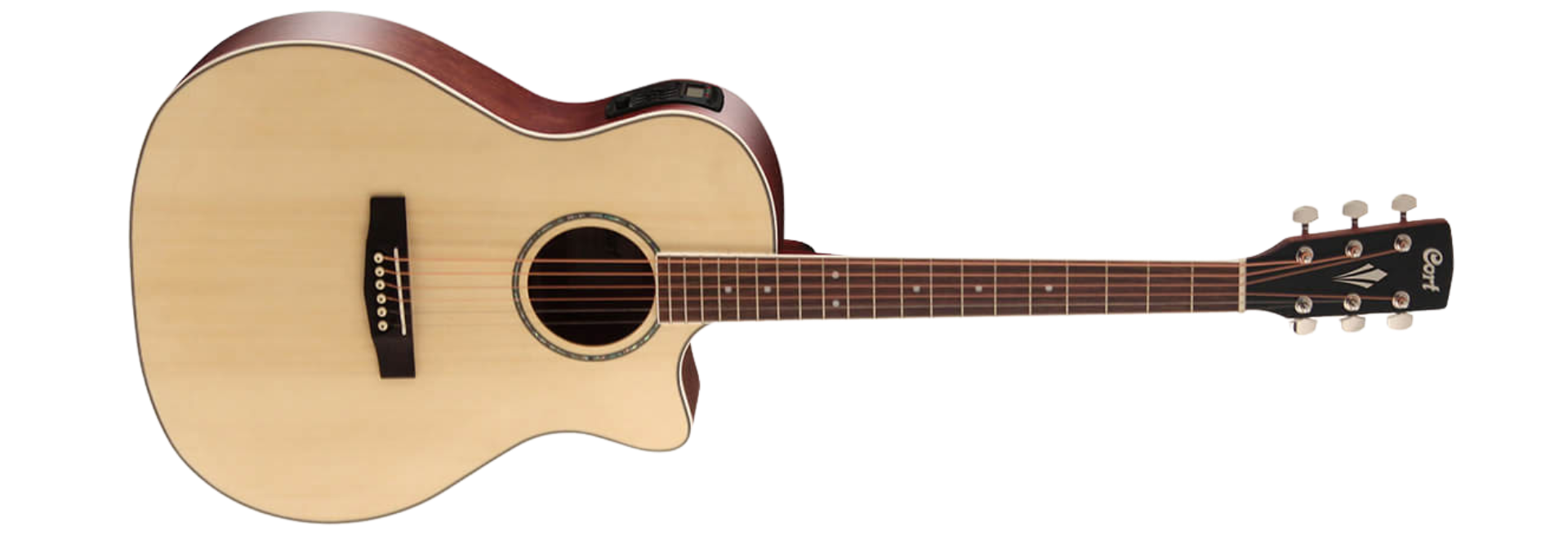 Violão Eletroacústico Cort GA-MEDX Natural