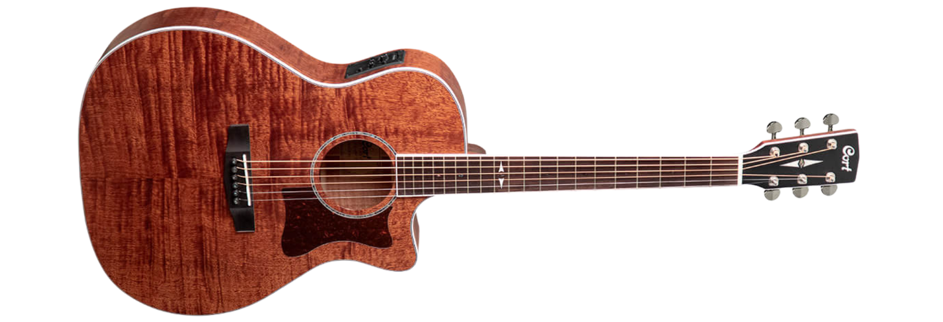 Violão Eletroacústico Cort GA5F-FMH Open Pore