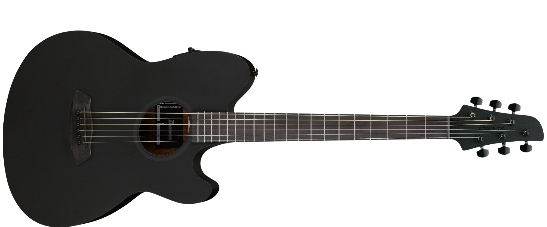 Violão Eletroacústico Ibanez Talman TCY621-BOT Black Out