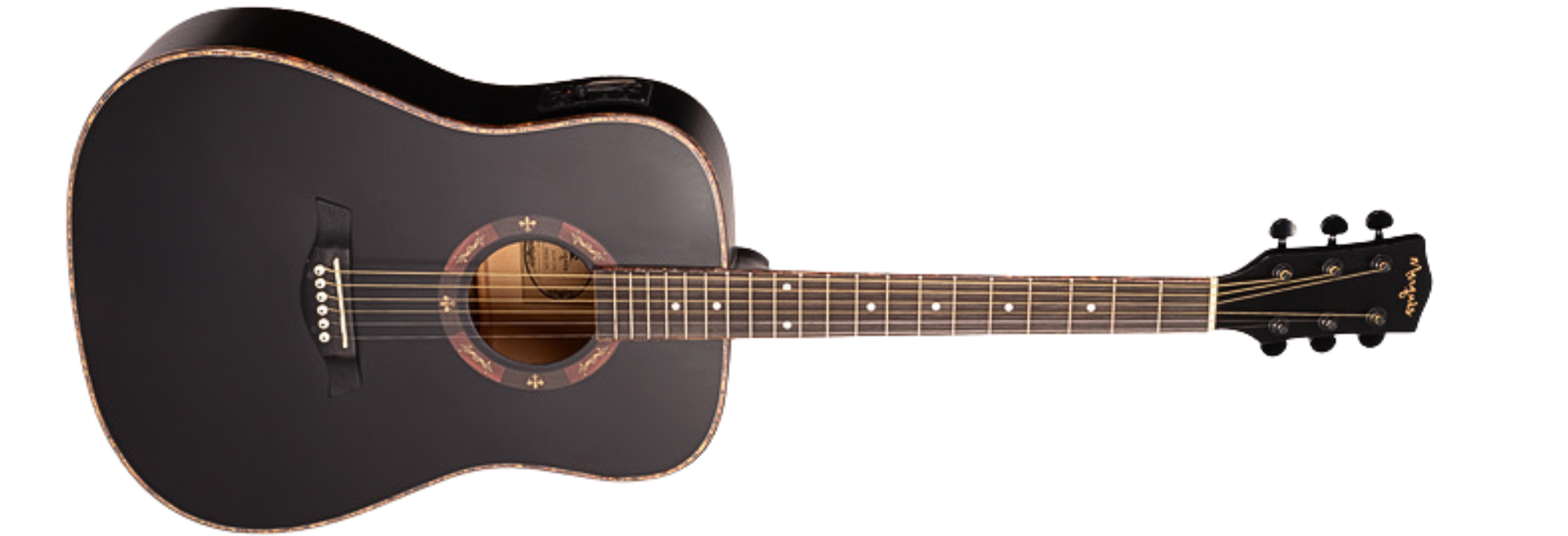 Violão Eletroacústico Marquês VA-229BKSEQ Black Fosco