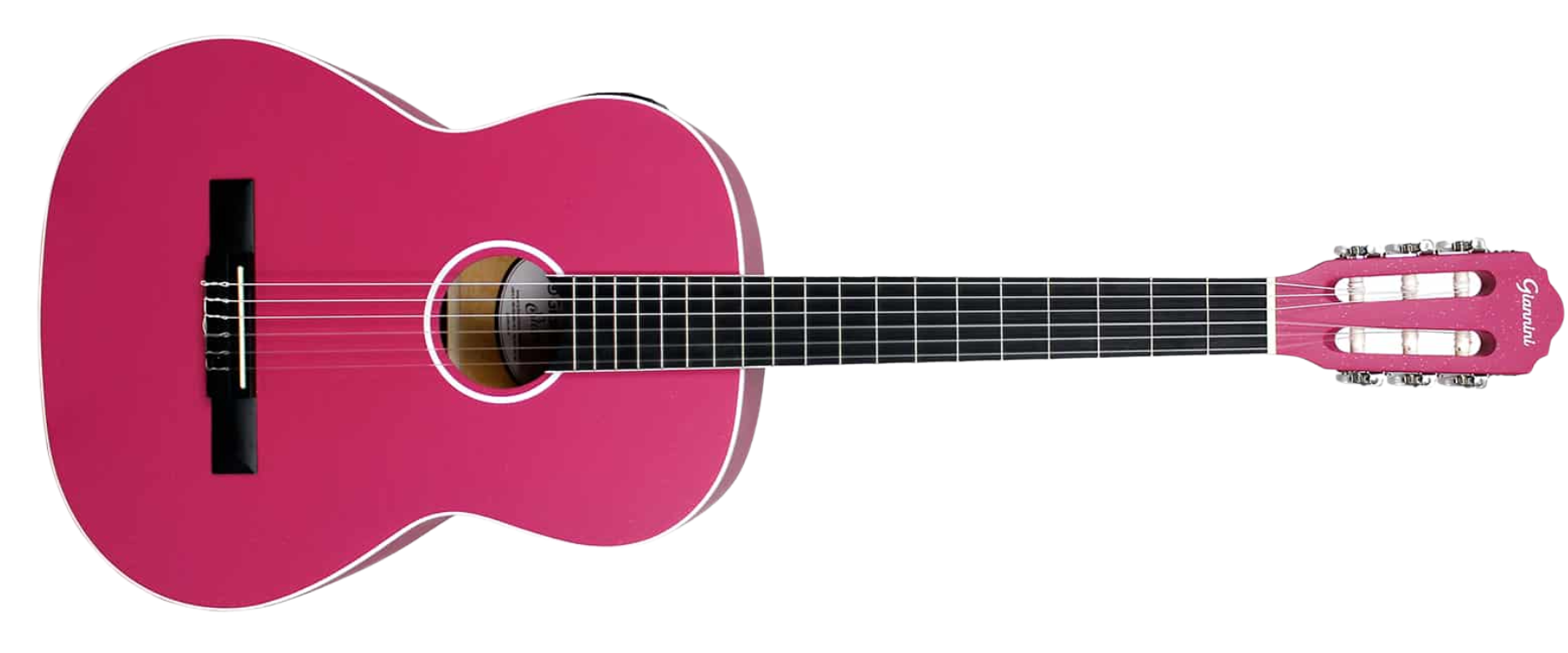 Violão Eletroacústico Nylon Giannini Start N-14 EQ Pink Satin PKS